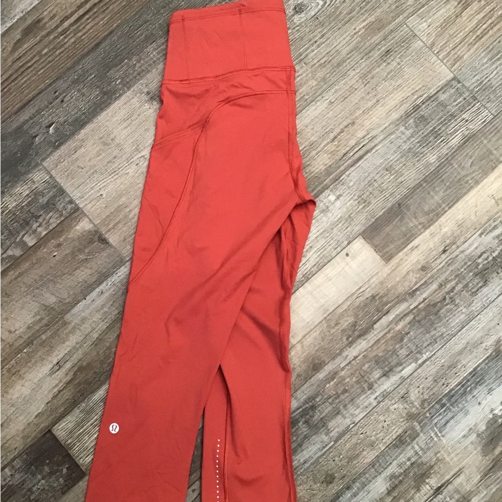 Lululemon Fast and Free HR Crop (19”) Tight, size 6